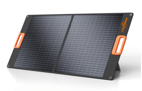 Lightweight Folding Solar Panel Lightweight folding solar panel with carrying handles