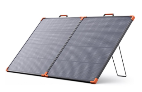 Portable Solar Panel Suitcase Portable solar panel suitcase with foldable panels and stand