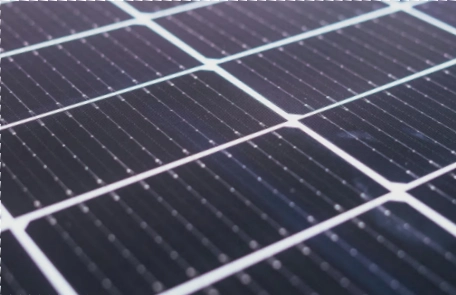 PET Flexible Solar Panel PET surface used in a flexible solar panel