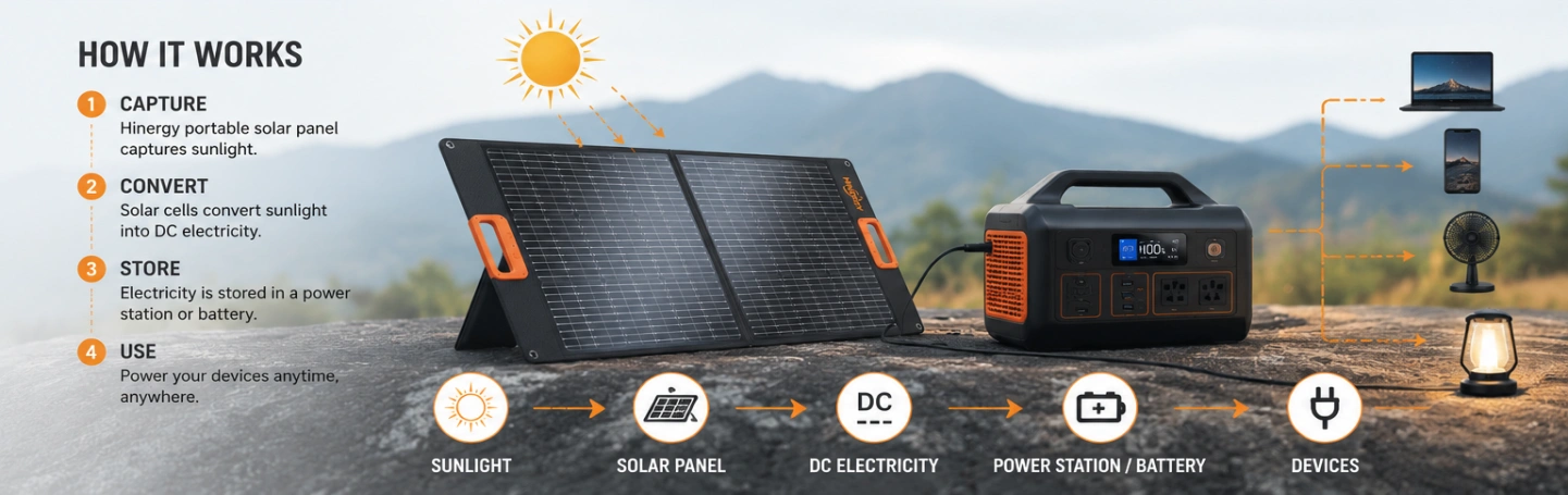portable-solar-panel-solar-energy-conversion-process-hinergy