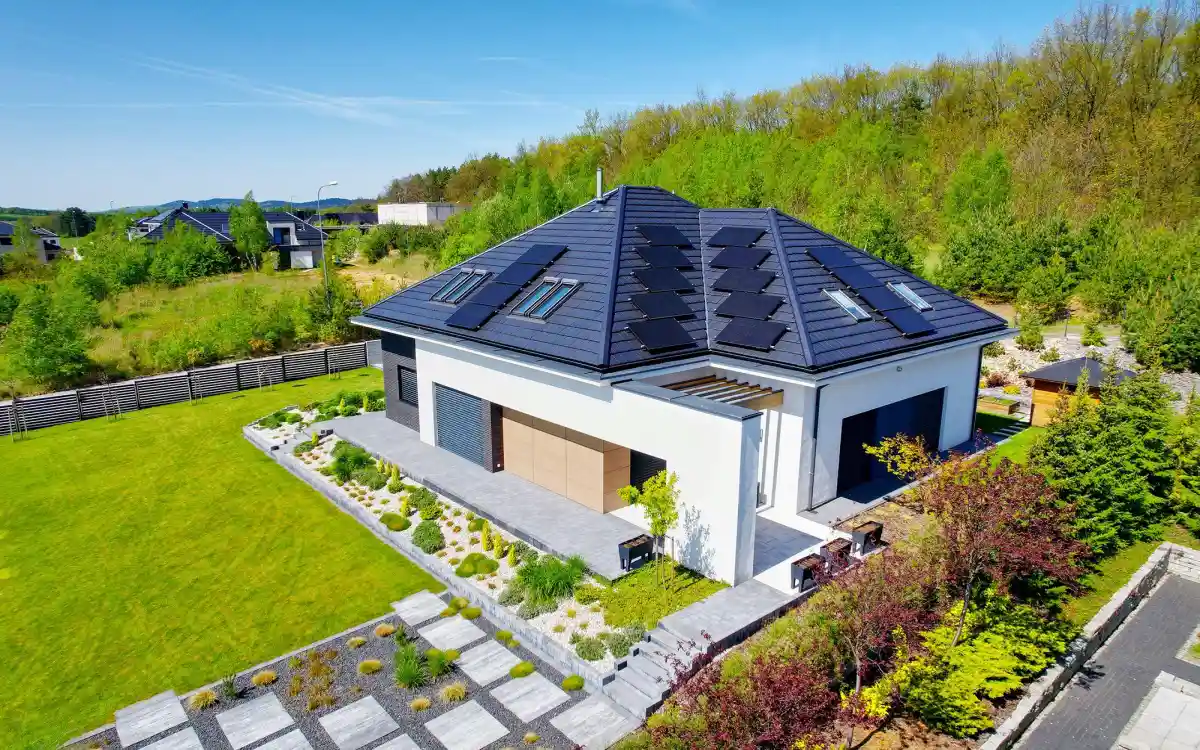 Residential Monocrystalline Solar Panel Applications Residential rooftop monocrystalline solar panels for home solar energy systems