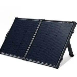 Portable solar suitcase system for RV motorhome Application