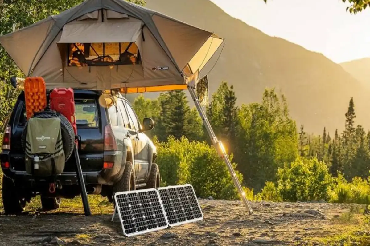Portable solar panels and solar suitcase systems for off-grid power applications