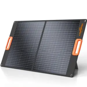 Portable solar panels for camping and outdoor power systems