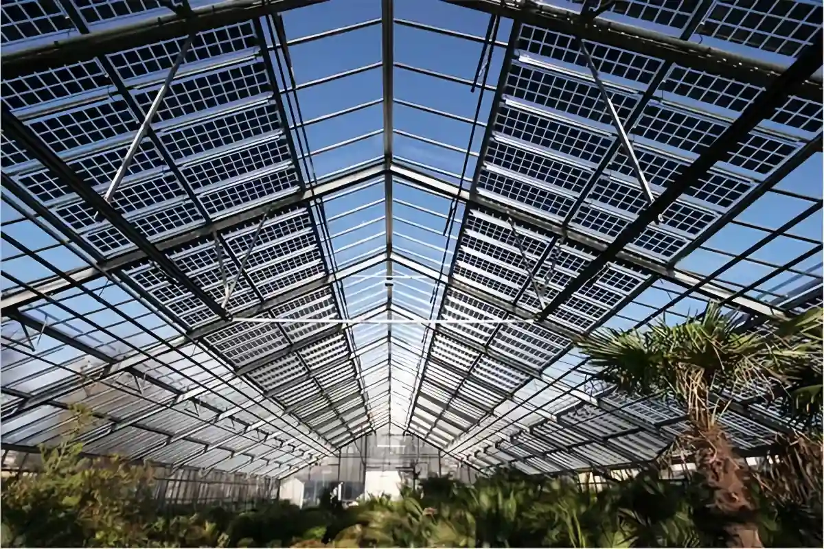 BIPV and transparent solar panels integrated into modern building structures